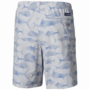 Columbia PFG Super Backcast™ Vatten Short Herr Grå/Blå (NCBEK1468)